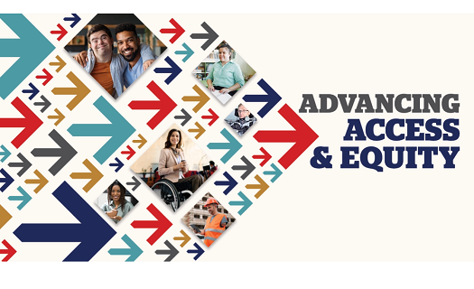 NDEAM Logo - Advancing Access & Equity