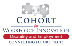 Cohort for Workforce Innovation Connecting Future Pieces: Disability and Unemployment Puzzle Icon