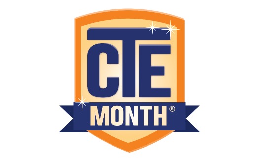 CTE Month shield logo