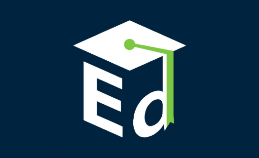 Ed.gov logo on navy blue