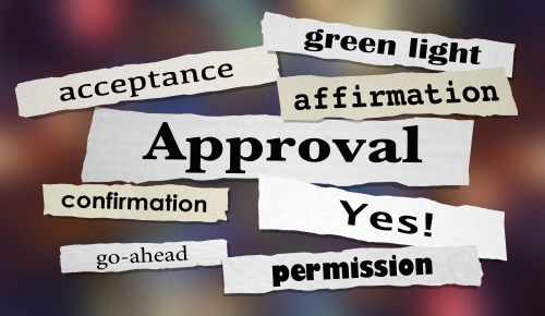 approval