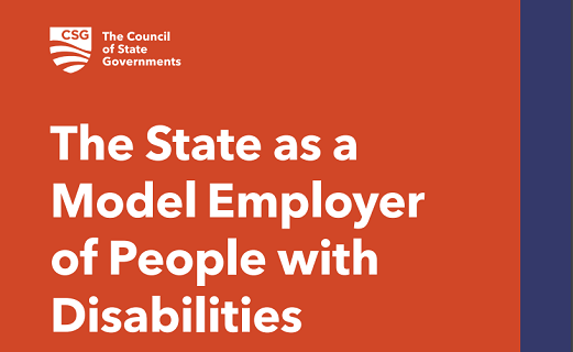 The State as a Model Employer of People with Disabilities